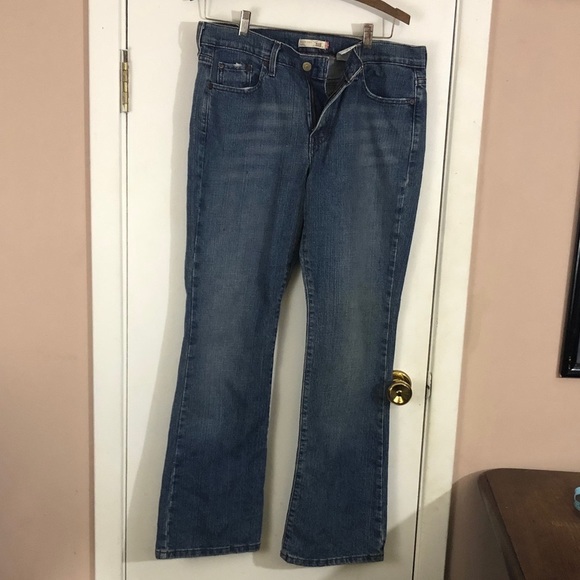 Levi's 515 Jeans Womens 10M Bootcut  Blue Denim - Picture 1 of 14